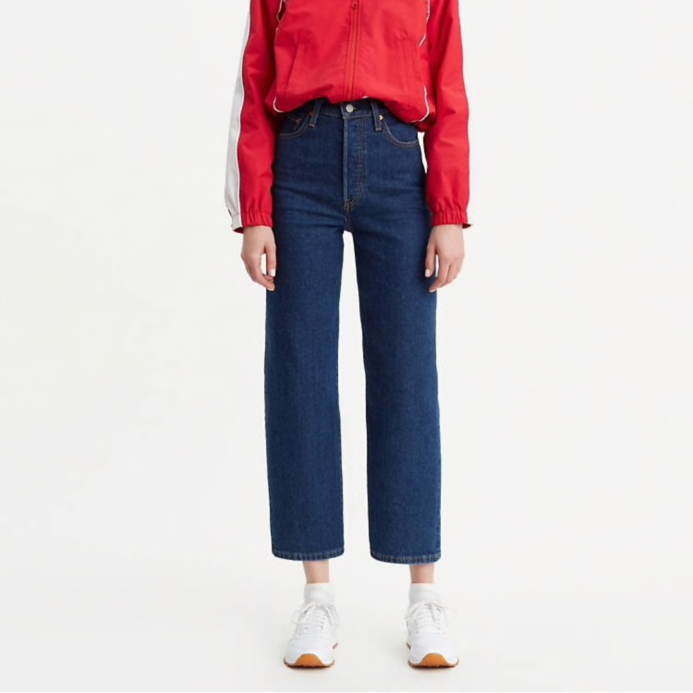 Levi’s Ribcage Straight Jeans in Life’s Work